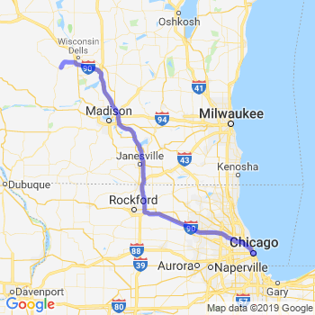 Travel from Reedsburg to Chicago Loop Limousine service to Chicago Loop