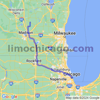 Limousine service to Chicago Loop