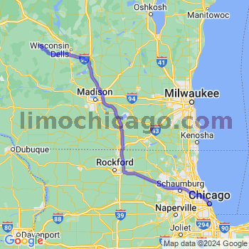 Limousine service to Chicago Loop
