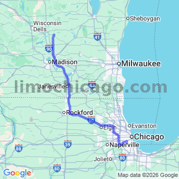 Limousine service to Midway airport (MDW)