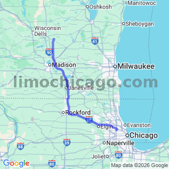 Limousine service to O'Hare airport (ORD)