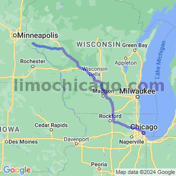 Limousine service to Chicago Loop