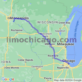 Limousine service to Chicago Loop