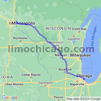 Limousine service to Chicago Loop