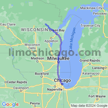 Limousine service to Chicago Loop