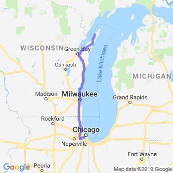 Travel from Fish Creek to Midway airport Limousine service to Midway airport (MDW)