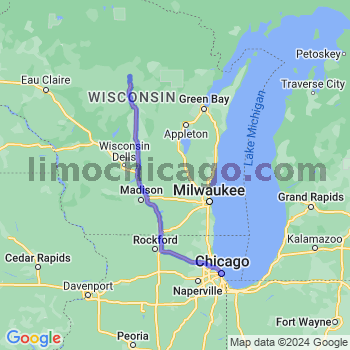 Limousine service to Chicago Loop