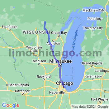 Limousine service to Chicago Loop