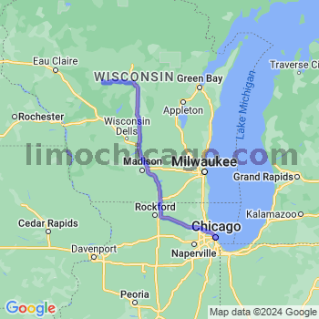 Limousine service to Chicago Loop