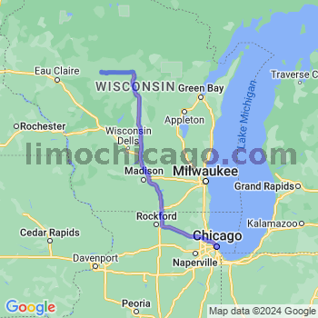 Limousine service to Chicago Loop