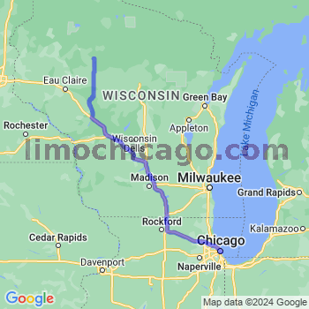 Limousine service to Chicago Loop