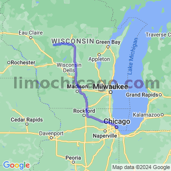Limousine service to Chicago Loop
