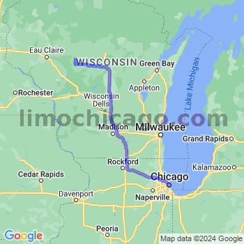 Limousine service to Chicago Loop