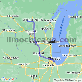 Limousine service to Chicago Loop