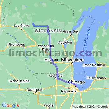Limousine service to Chicago Loop