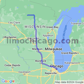 Limousine service to Chicago Loop
