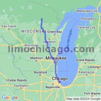 Limousine service to Chicago Loop
