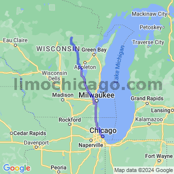 Limousine service to Chicago Loop