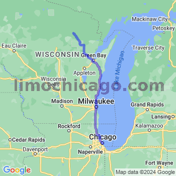 Limousine service to Chicago Loop