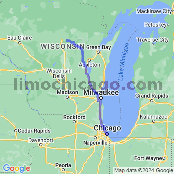 Limousine service to Chicago Loop