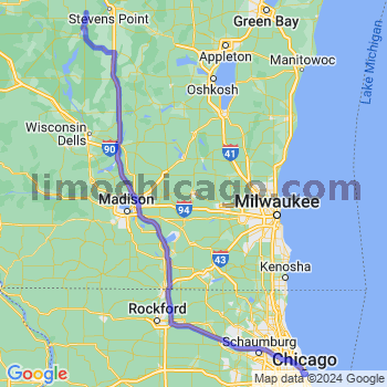 Limousine service to Chicago Loop