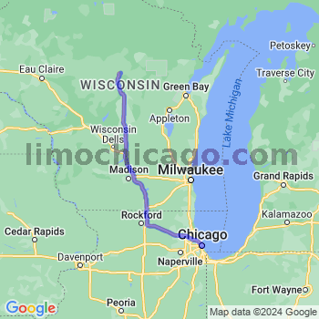 Limousine service to Chicago Loop