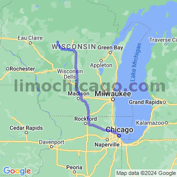 Limousine service to Chicago Loop