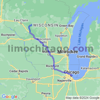 Limousine service to Chicago Loop