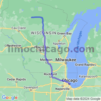 Limousine service to Chicago Loop