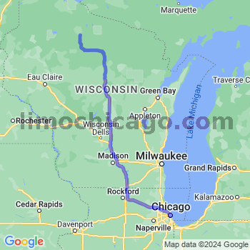Limousine service to Chicago Loop