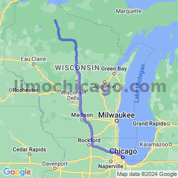 Limousine service to Chicago Loop