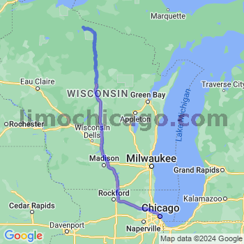 Limousine service to Chicago Loop