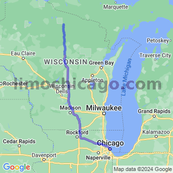 Limousine service to Chicago Loop