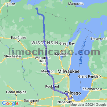 Limousine service to Midway airport (MDW)