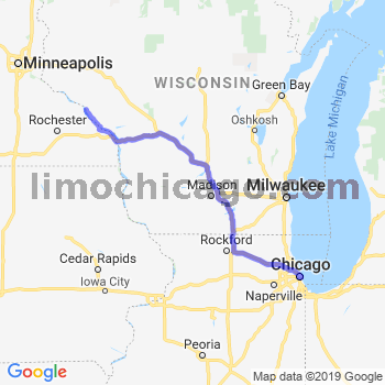 Limousine service to Chicago Loop