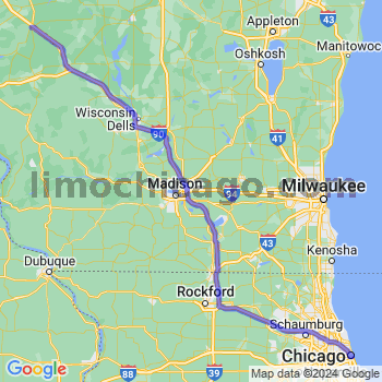 Limousine service to Chicago Loop
