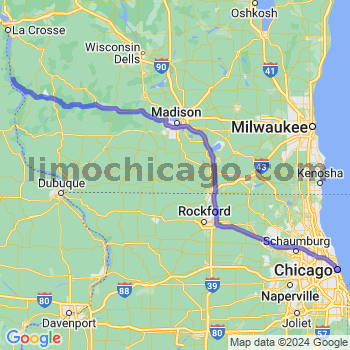Limousine service to Chicago Loop