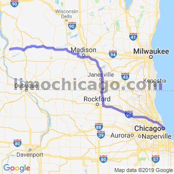 Limousine service to Chicago Loop
