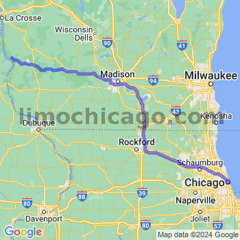Limousine service to Chicago Loop