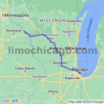 Limousine service to Chicago Loop