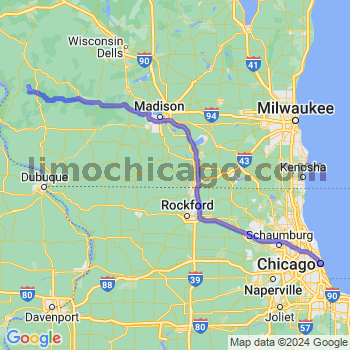 Limousine service to Chicago Loop