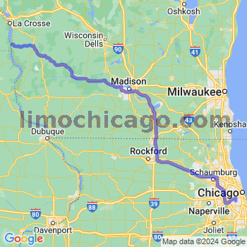 Limousine service to Midway airport (MDW)