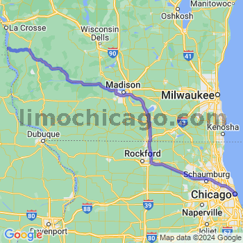 Limousine service to Chicago Loop