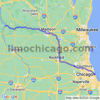 Limousine service to Chicago Loop