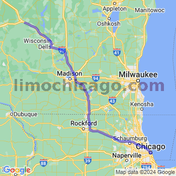 Limousine service to Chicago Loop