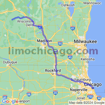 Limousine service to Chicago Loop