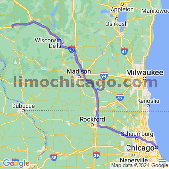 Limousine service to Chicago Loop