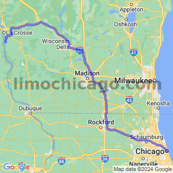 Limousine service to Chicago Loop