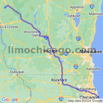 Limousine service to Chicago Loop