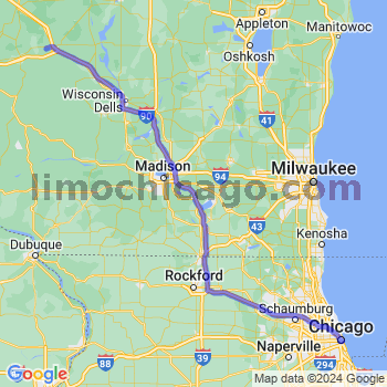 Limousine service to Chicago Loop